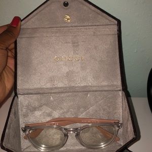 Gucci eyeglasses case